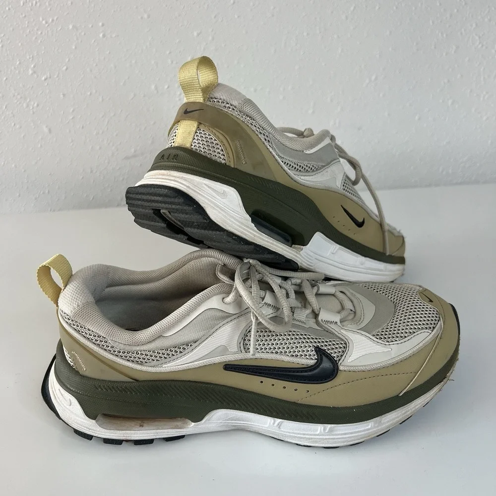 Nike W Air Max Bliss Light Bone Limestone Dark Gray DH5128-002 Womens Sz 8.5